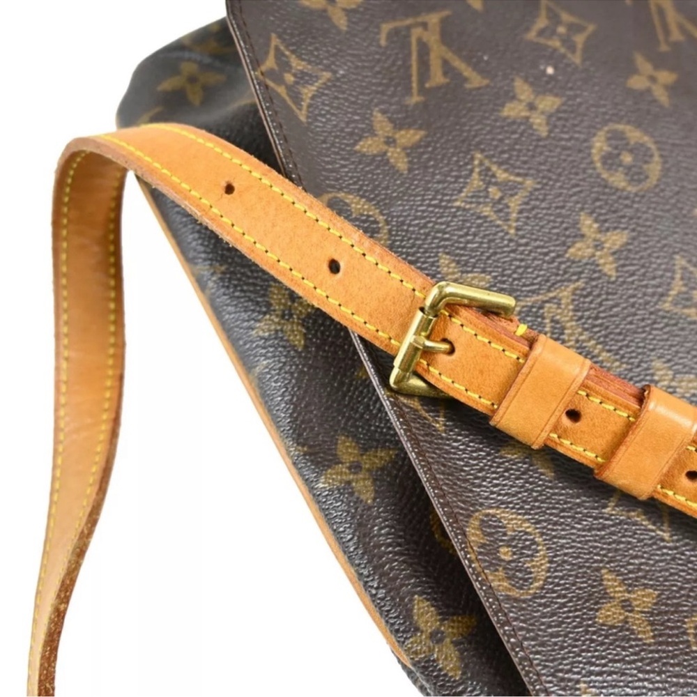 Louis Vuitton Brown Monogram Shoulder Bag - Picture 3 of 9